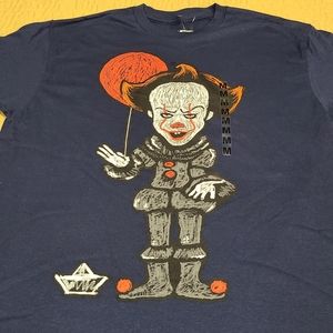 IT The Movie Penny Wise Horror Movie T shirt size M